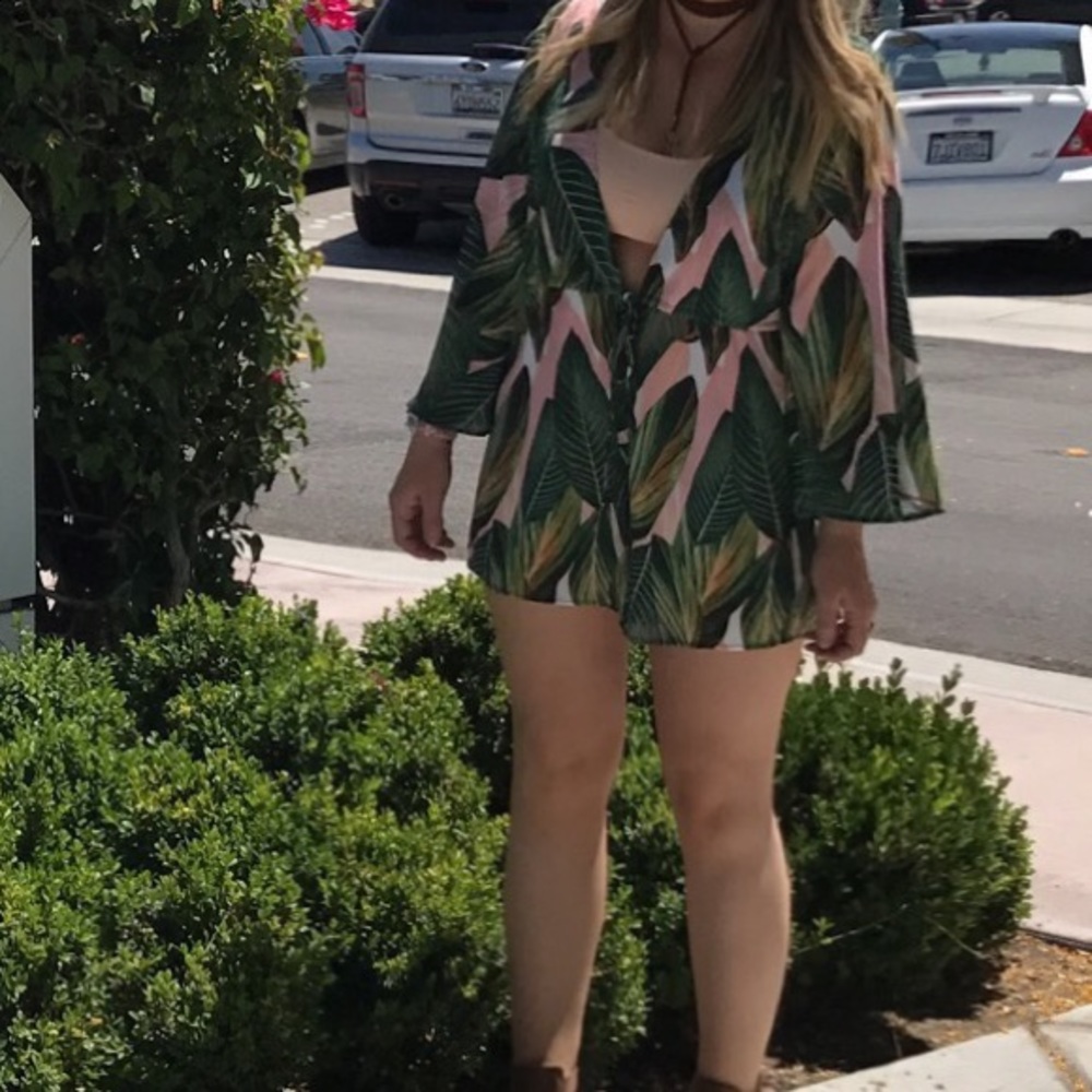 Show me your Mumu banana leaf romper (L)